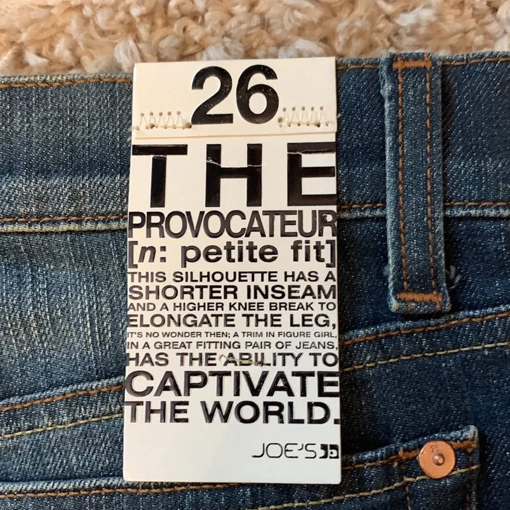 Joe’s Jeans “The Provocateur” Size 26 - Picture 3 of 7